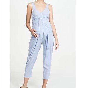 HATCH Wrap Around Jumpsuit Maternity 0/xs